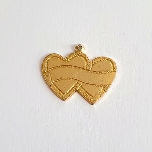 Gold Hearts Pendant